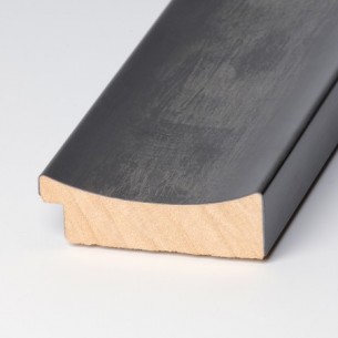 Negro reflejos plata