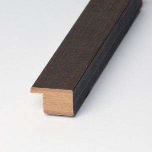 Plana negra patinada