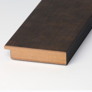 Plana negra patinada