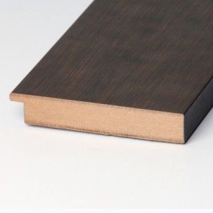 Plana negra patinada