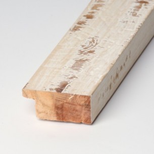 Plana pino rústico blanco