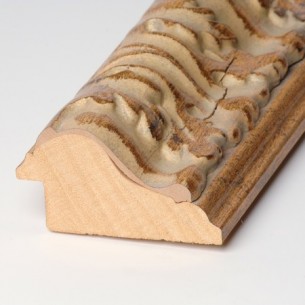 Talla oro patina crema