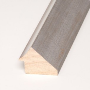 Gris rústico filo plata