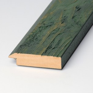 Madera rústica verde