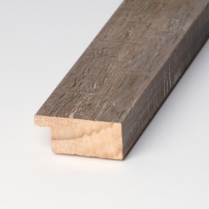 Plana pino rústico gris