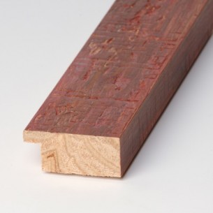 Plana pino rústico rojo