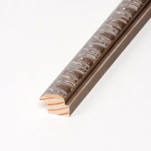 Talla gris oscuro patinado