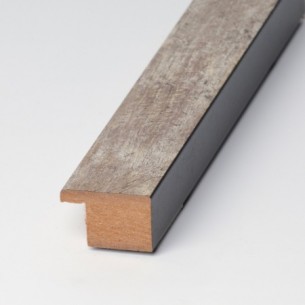 Plana plata patinada