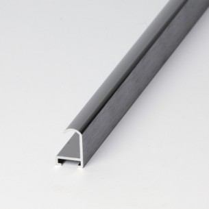 Aluminio parsol gris oscuro