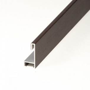 Aluminio chapado wenghe oscuro