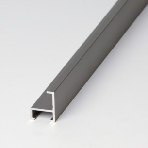 Aluminio marrón claro mate