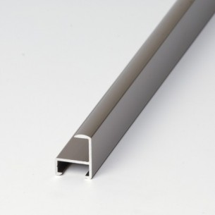 Aluminio marrón claro mate