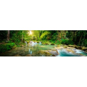 Rio cascada primavera